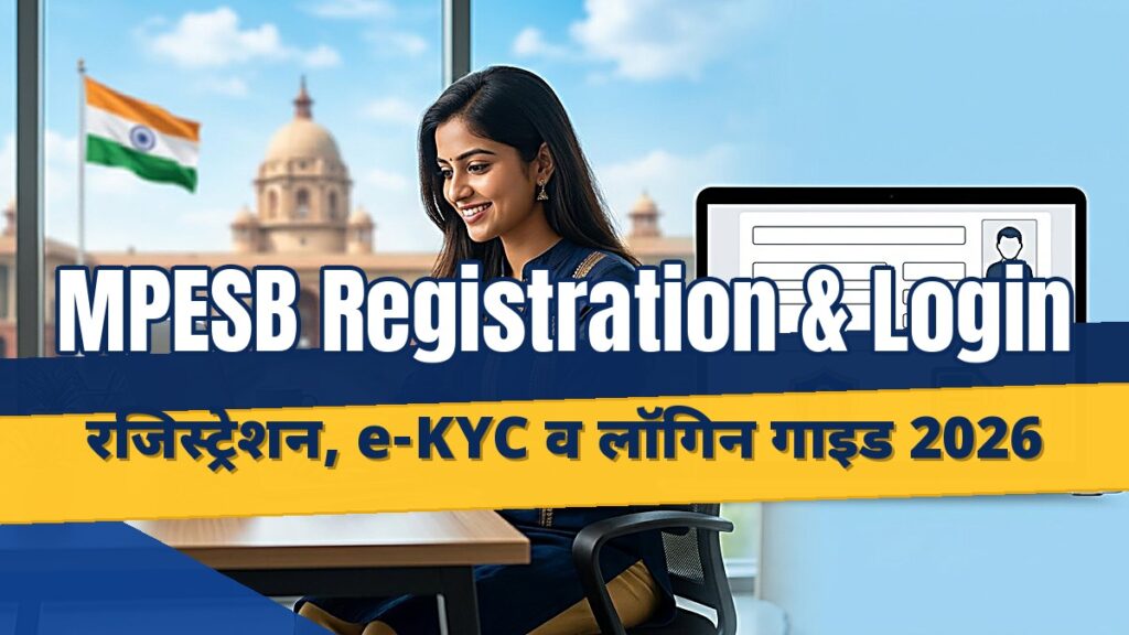 esb mp gov in portal guide for MPESB registration and login 2026 candidate profiles