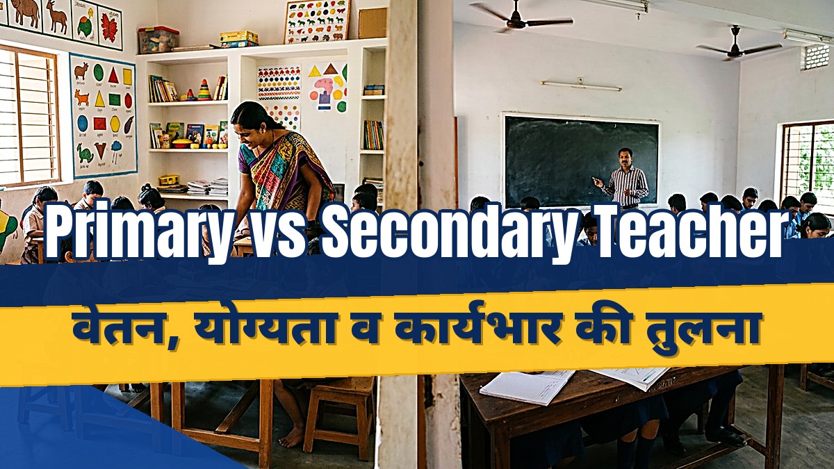 primary teacher vs secondary teacher official guide banner